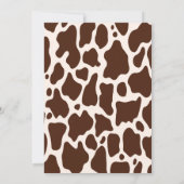 Petite fille Baby shower Invitation (Dos)