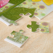 Petite fille Big Sunflower Puzzle (Côté)