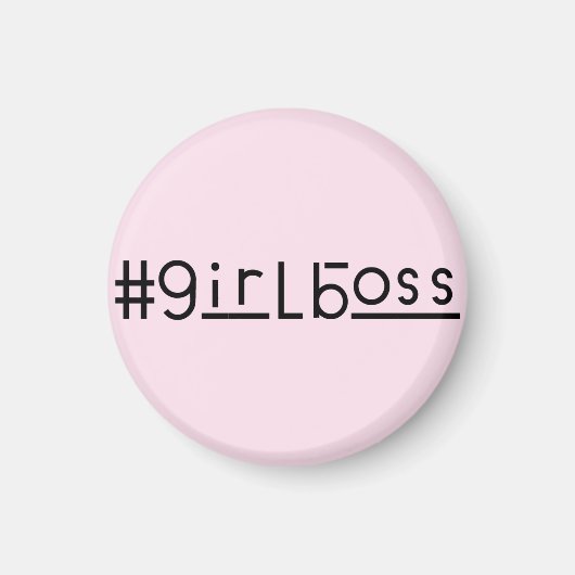 Petite fille Boss petit aimant fille rose clair (Devant)