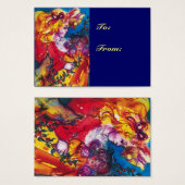 PETITE FILLE, CHAT, JOLIE DOLL cadeau de Noël bleu (Devant & derrière)