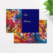 PETITE FILLE, CHAT, JOLIE DOLL cadeau de Noël bleu (Bureau)