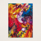 PETITE FILLE, CHAT, JOLIE DOLL cadeau de Noël bleu (Dos)