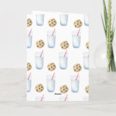 Petite fille Cookie douce anniversaire merci (Dos)