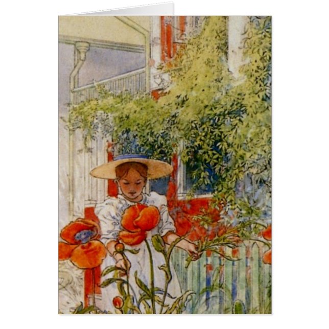 Petite fille et pépites rouges (Devant)