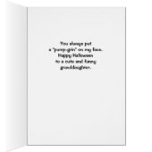 Petite-fille Halloween Cute Jack o' Lantern (Intérieur (Droit))