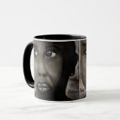 Petite fille noire Mug (Devant gauche)