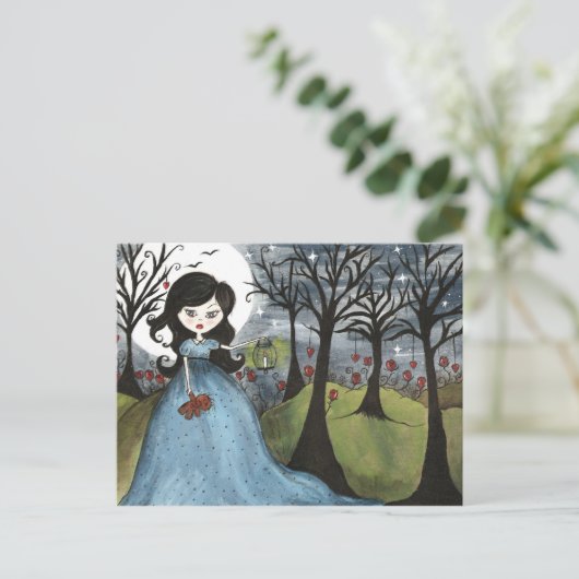 Petite fille perdue - Carte postale (Debout devant)