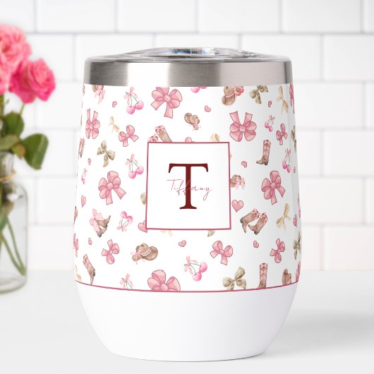 Petite fille rose Bottes Casquettes et vaches