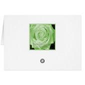 petite-fille rose irlandaise de St. Patrick (Dos Horizontal)