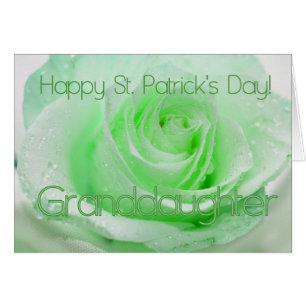 petite-fille rose irlandaise de St. Patrick