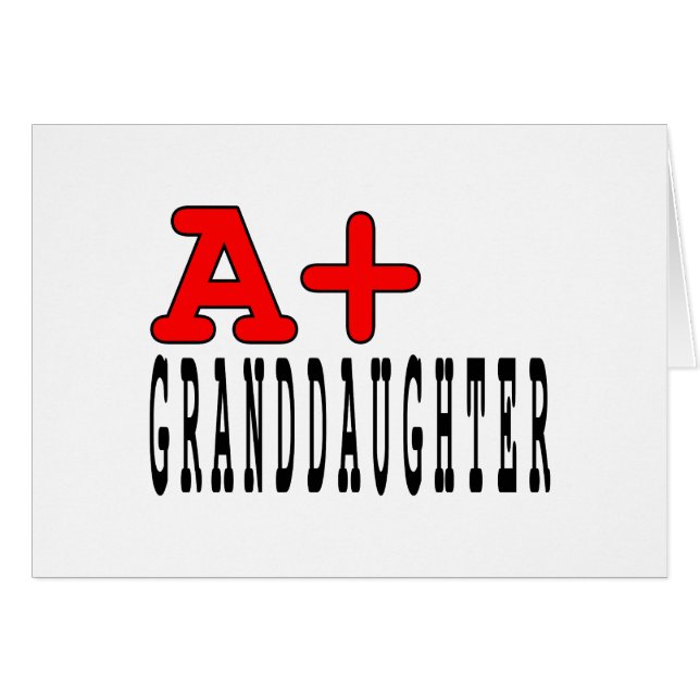 Petite-filles drôles : A+ Petite-fille (Devant Horizontal)