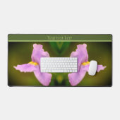 Petite fleur d'orchidée violette personnalisée (Clavier et souris)