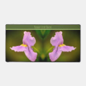 Petite fleur d'orchidée violette personnalisée (Recto)