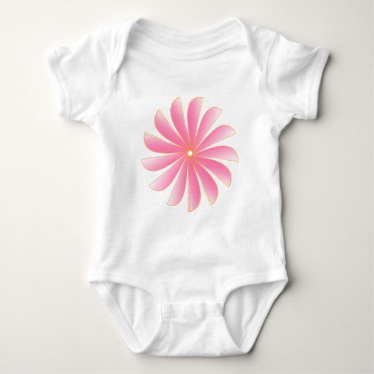 Petite Fleur Sauvage, Body Bébé (Devant)