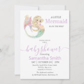 PETITE FUMÉE SUR LE CHEMIN Baby shower Invitation (Devant)