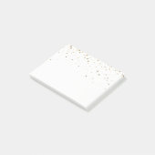 Petite Golden Stars Post-it-Notes Post-it® Notes (Schuin)