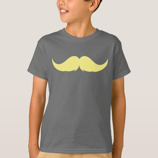 Petite Handlebar Mustache T-shirt (Voorkant)
