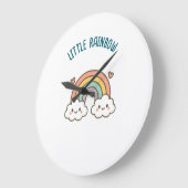 Petite horloge arc-en-ciel (Angle)