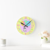 Petite horloge murale d'agneau (Maison)
