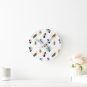 petite horloge murale mignonne d'insectes (Maison)