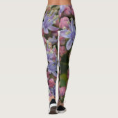 Petite Hydrangea Fleurs Pattern Legging (Dos)
