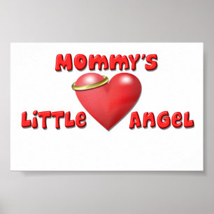 Petite impression d'ange de maman