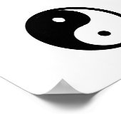 Petite impression de toile Yin/Yang (Coin)