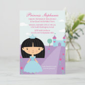 Petite invitation à la fête d'anniversaire de prin (Debout devant)