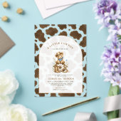 Petite Invitation Acrylique Cowboy | Impression de (Insitu (Mariage))