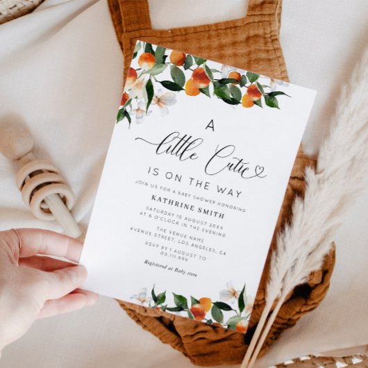 Petite invitation au baby shower