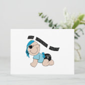 Petite invitation au pirate (garçon) - CUSTOMISEZ- (Debout devant)