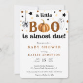 Petite invitation Baby shower Halloween (Devant)