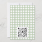 Petite Invitation Baby shower Spud (Dos)