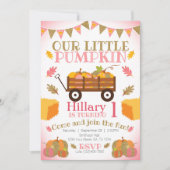 Petite invitation Citrouille, Citrouille Patch Ann (Devant)