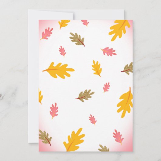 Petite invitation Citrouille, Citrouille Patch Ann (Dos)