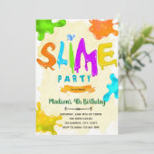 Petite invitation d'anniversaire (Debout devant)