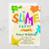 Petite invitation d'anniversaire (Devant / Derrière)