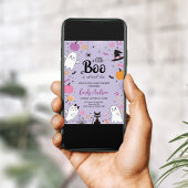 Petite invitation de Baby shower Boo