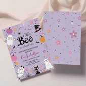 Petite invitation de Baby shower Boo