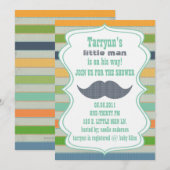 PETITE invitation de baby shower et d'anniversaire (Devant / Derrière)