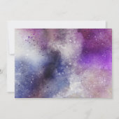 Petite Invitation de Baby shower Unicorn (Dos)