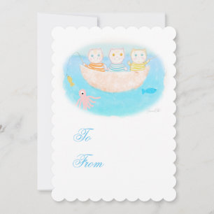 Petite invitation de chats pêcheurs.