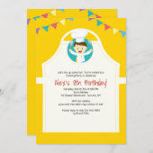 Petite invitation de chef (Devant / Derrière)