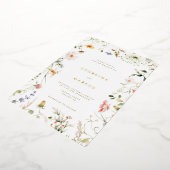 Petite invitation de mariage de jardin (Rotation)