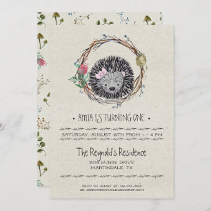 Petite invitation de partie de hérisson