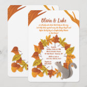 Petite Invitation d'écureuil (Devant / Derrière)