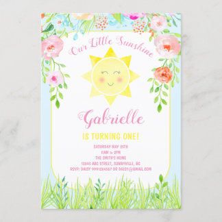 Petite Invitation Ensoleillée, Invitation à la Fêt