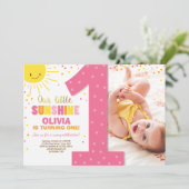 Petite invitation pour l'anniversaire du soleil Le (Debout devant)