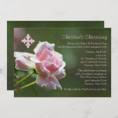 Petite invitation Rose (Devant / Derrière)