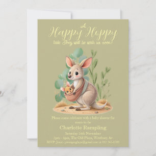 Petite Joey Baby shower Invitation